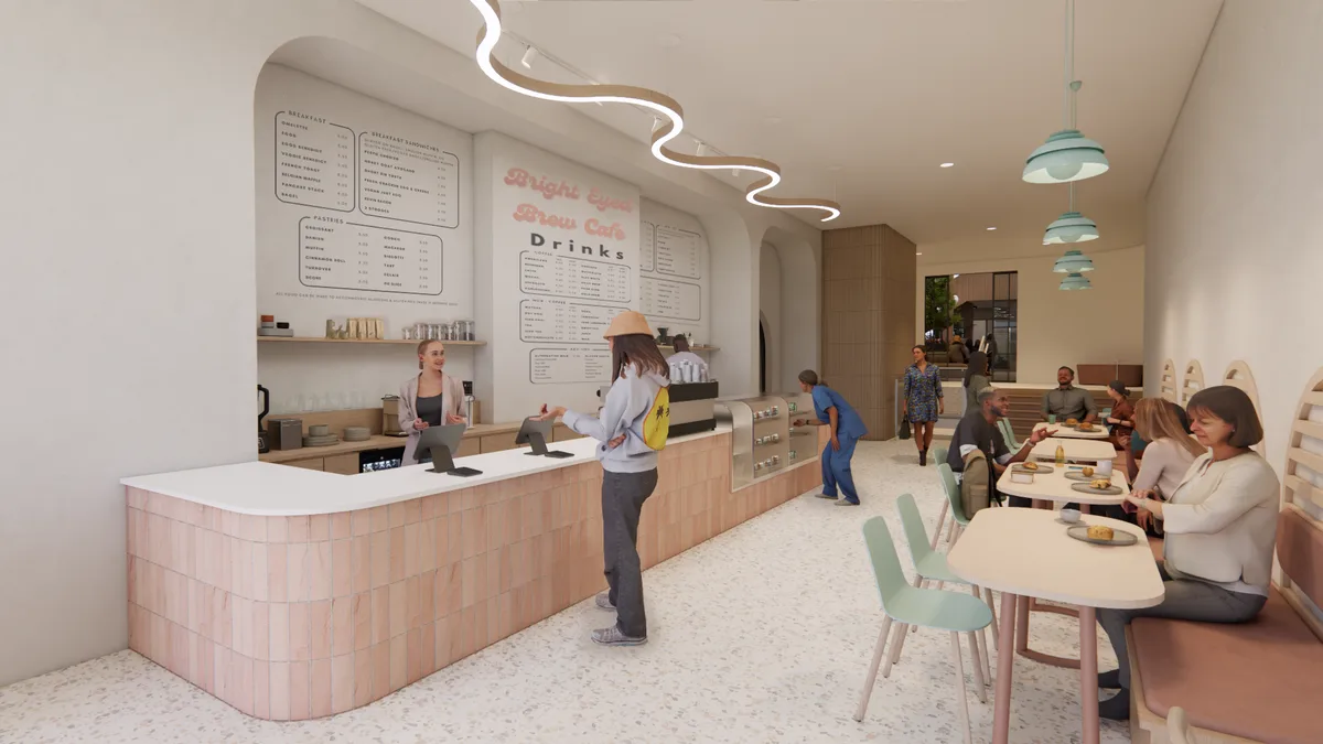 Cafe photoshopped