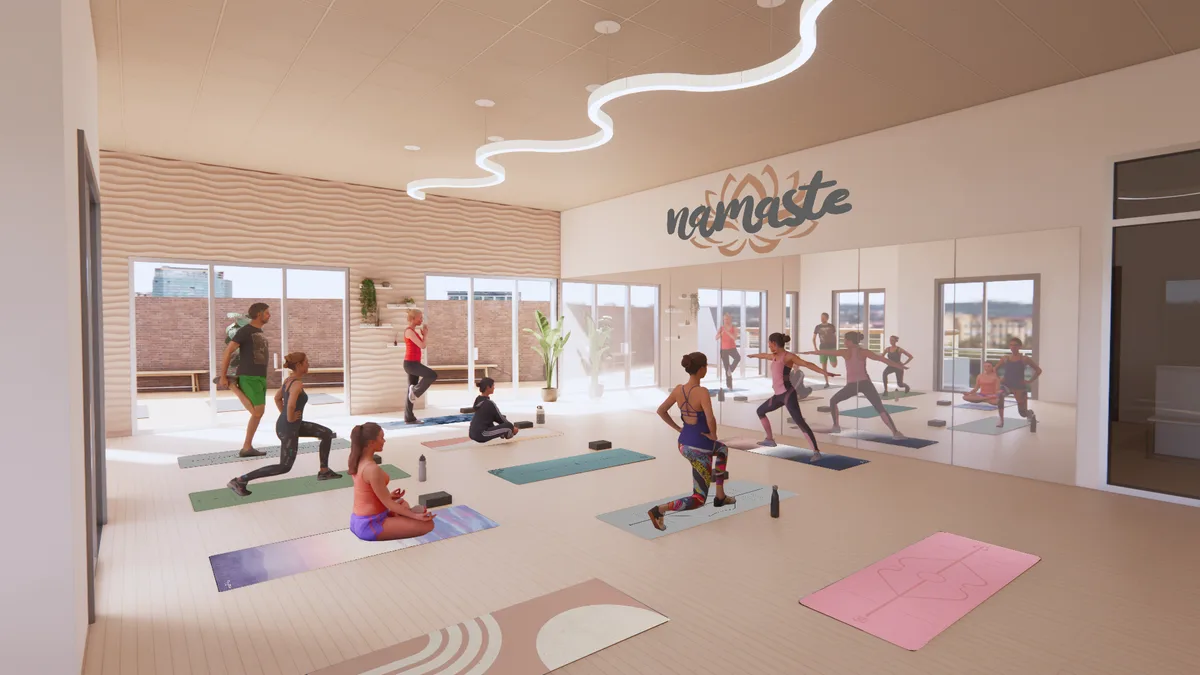 Fitness Room photoshopped