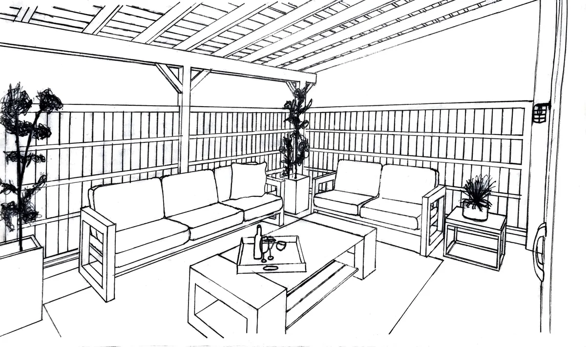 sketch   porch