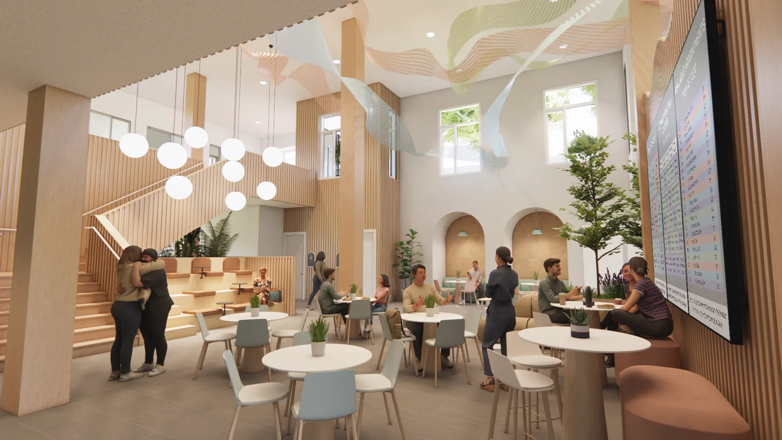 Interior render by Izzy Pinzer